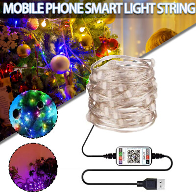 LED Fairy String Lights DIY Festive Ambient Lights Christmas Party Wedding Decor
