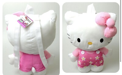 #ad Hello Kitty Soft Plush Doll Backpack 18quot; Authentic Brand New Large Size Gift