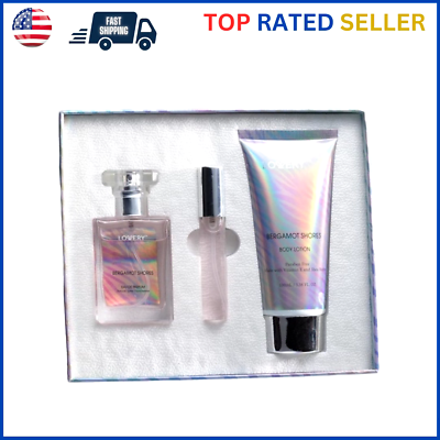 #ad quot;Bergamot Shores Spa Kit Perfume Body Lotion amp; Eau de Toilette Spray Gifts