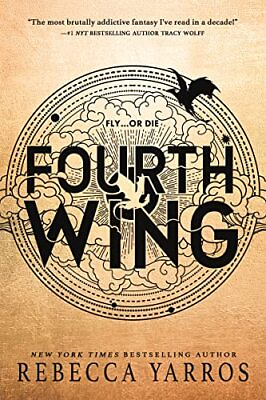 #ad Fourth Wing The Empyrean 1 HARDCOVER 2023 by Rebecca Yarros