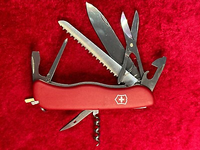 Victorinox Outrider Red Large Swiss Army Knife 111mm Original Slide Lock N85