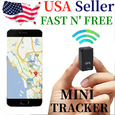 GF07 Mini Magnetic GPS Tracker Real time Car Truck Vehicle Locator GSM GPRS USA