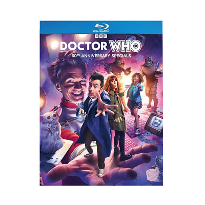 #ad BD Doctor Who 60th Anniversary Specials 2023 Blu ray New Box Set All Region
