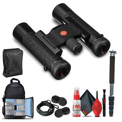 #ad Leica 10x25 Ultravid Blackline Binoculars 40607 Basic Bundle