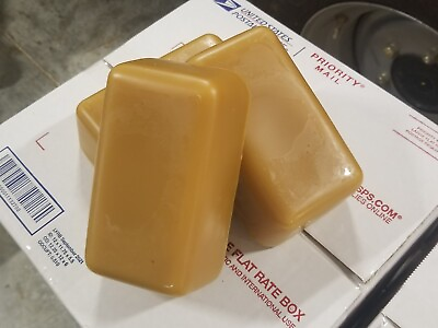 3 Pounds of 100% Pure Beeswax From Goldenrod and Old Combs