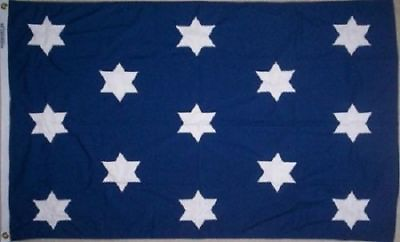 #ad George Washington Headquarters Flag 3x5 ft Commander in Chief Personal Historic