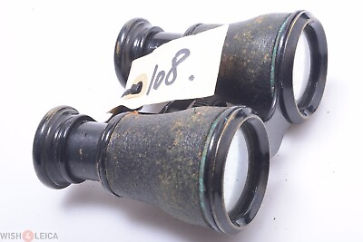 ✅ BINOCULARS FRENCH ENGLISH? ANTIQUE ALL BRASS SMALL SIZE FAIRLY GOOD CONDITION