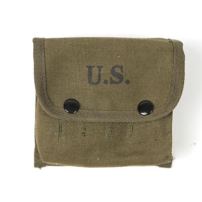 #ad Jungle War M2 Vietnam War US First Aid Pouch Medic Bag Green