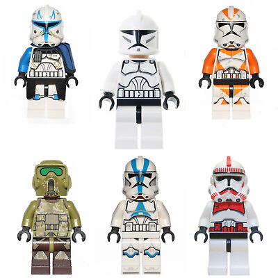 LEGO Star Wars Clone Trooper Minifigure YOU CHOOSE