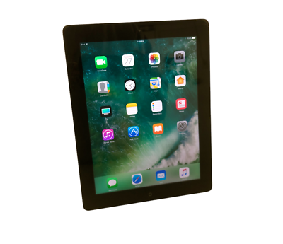 Apple iPad 4th Gen. 16GB Wi Fi 9.7in Black A1458