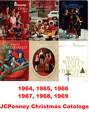 #ad 1964 1969 JCPenney Christmas Catalogs on Disc In PDF Format