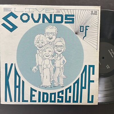 KALEIDOSCOPE Live Sounds Of LP RARE PRIVATE SYNTH ARP SH 1000 VG