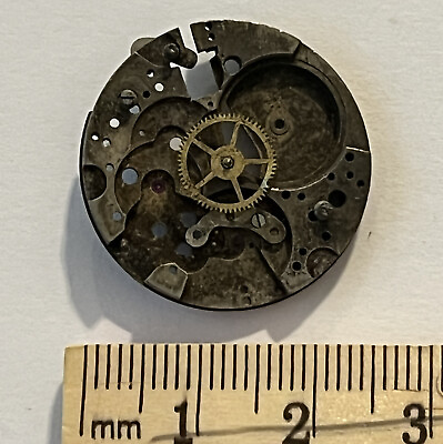 ANTIQUE UNKNOWN SWISS MECHANISM WATCH MOVEMENT FOR PARTS