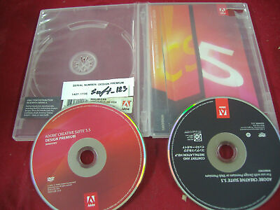 Adobe Creative Suite 5.5 CS5.5 Design Premium For Windows Full Retai DVD Version