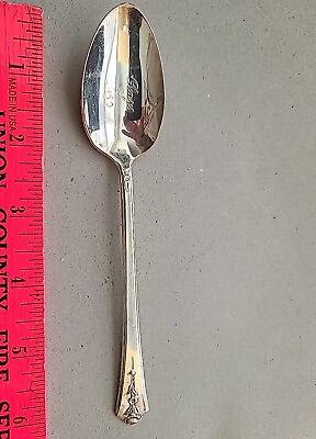 #ad Inlaid Silver 6quot; Class Of 1952 Holmes amp; Edwards Spoon