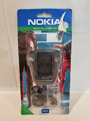 Vintage Genuine Nokia MOBILE PHONE HOLDER MBC 15S for Nokia 3100 3200 6100 7210