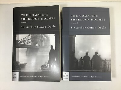 #ad The Complete Sherlock Holmes 2 volume paperback collection vintage