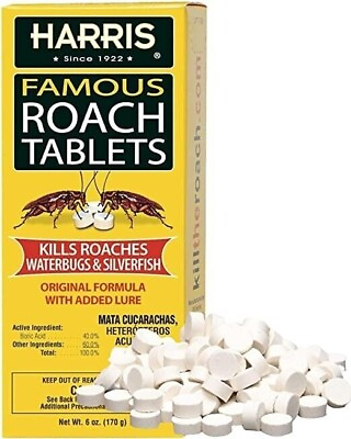 #ad Cockroach Killer indoor Pesticide Roach Bait Tablets Megabox Trap Kid Pet Safe