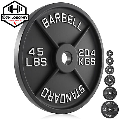 Cast Iron Olympic 2 inch Weight Plates 2.5 45LB