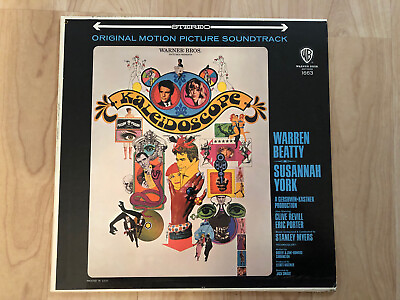 #ad Stanley Myers ‎– Kaleidoscope Soundtrack 1966 WB WS 1663 Jacket VG Vinyl NM