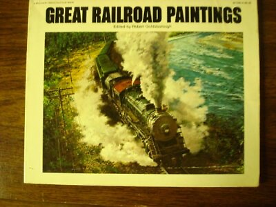 #ad Great Railroad Paintings Mass Market Paperbound