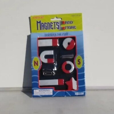 #ad New Toysmith Mighty Magnet Set Ages 6 1 player