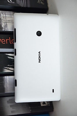 Nokia Lumia 520 RM 915 Rear Back Cover Housing With Buttons White