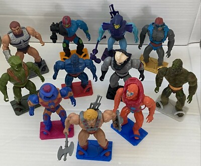 #ad Masters of The Universe MOTU Figure Stands Vintage Origins New Additions READ