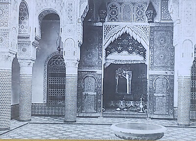 #ad Mosque in North Africa c1920#x27;s Magic Lantern Glass Slide