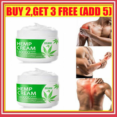 Hemp Cream Best for Pain Relief EXTRA STRONG CREAM Arthritis And Back Pain 30ml