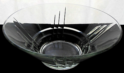 #ad Cristal D#x27;Arques Durand Luminarc Glass Clear Arizona 10 1 4quot; Serving Center Bowl