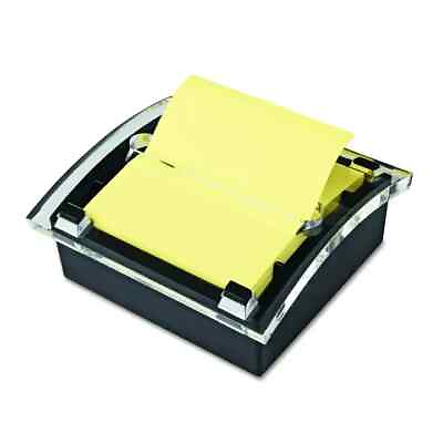 #ad Post it Clear Top Pop up Note Dispenser for 3 x 3 Self Stick Notes Black Clear