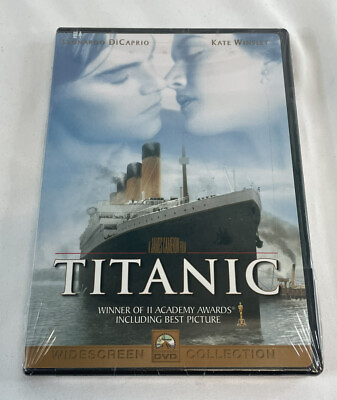 #ad Titanic DVD Movie Brand New Factory Sealed Widescreen Leonardo DiCaprio