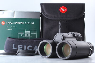 #ad Top MINT Box Leica Ultravid 8x32 Plus Binoculars 40258 Black From JAPAN