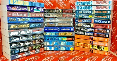 #ad BUILD A BOOK LOT: John Sandford lot paperback Thriller PICK YOUR OWN