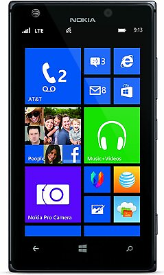 Nokia Lumia 925 RM 893 16GB Black Windows Smartphone ATamp;T Unlocked