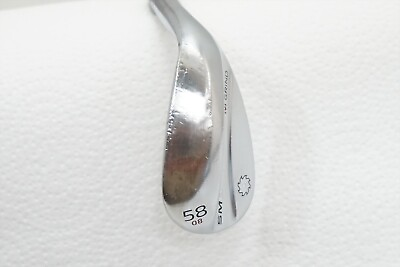 #ad Titleist Vokey Sm6 Tour Chrome Refinished Wedge 58° 8 M Grind Wedge 965515 G25