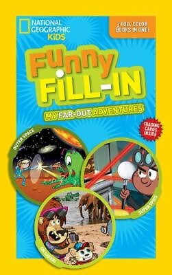 #ad National Geographic Kids Funny Fill In: My Far Out paperback 1426320256 Kids