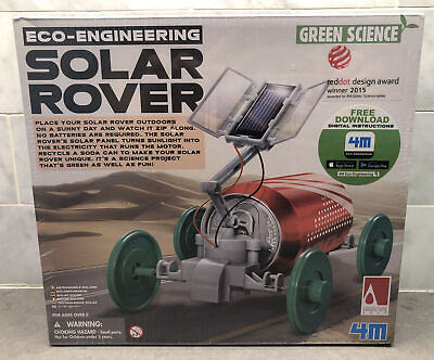 Eco Engineering Solar Rover Green Science Model NEW