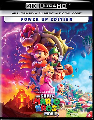 #ad #ad The Super Mario Bros. Movie 4K UHD Blu ray Chris Pratt NEW