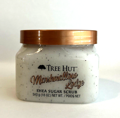 #ad NEW Tree Hut Marshmallow Lodge Shea Sugar Scrub 18 oz