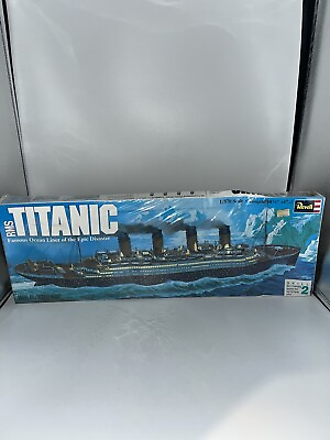 #ad Revell RMS Titanic Model Kit 1976 1 570 Scale H 445 New Sealed