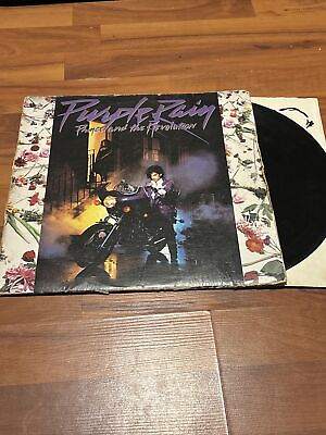 #ad Purple Rain by Prince And The Revolution Vinyl 1884 All Original With Lyrics