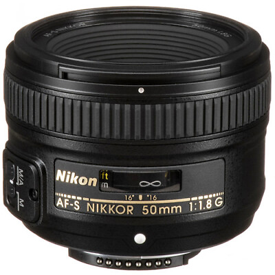 Nikon AF S Nikkor 50mm f 1.8G Lens