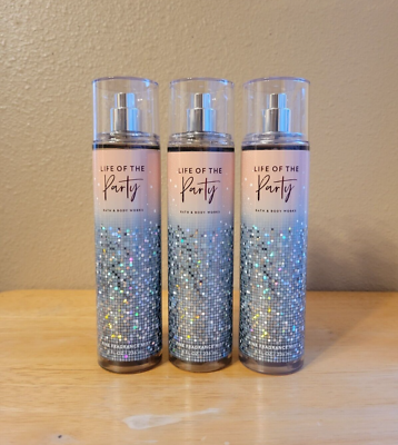 #ad Bath amp; and Body Works Life of the Party Fine Fragrance Mist 3 pc