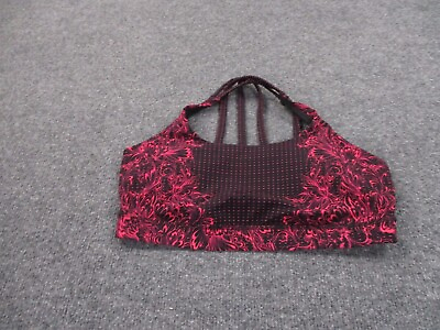 #ad Lululemon Bra Adult 10 Red Energy Sports Gym Workout Athletic Run w2auns Womens