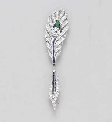 #ad Leaf Design Sterling Silver Lapel Pins 925 Cubic Zirconia Green amp; White Jewelry