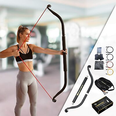 Ballista Bow: Workout Bow Portable Home Gym Resistance Bands Fitness Equipment