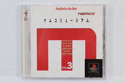 #ad Namco Museum Vol. 3 Best PS1 PS 1 PlayStation Japanese Japan Import US Seller