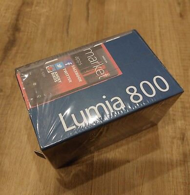 NOKIA LUMIA 800 rare original phone mobile NEW WITHOUT SIMLOCK
